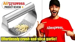 Game-Changing Multi-Function Garlic Press You Need In Your Kitchen! | Stainless Steel Cooking