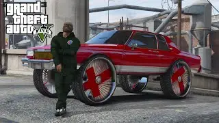 GTA 5 - REAL SAVAGE LIFE MODS - 30 INCH DUBS ON THE CHEVY!#14
