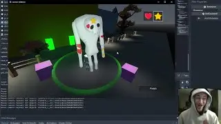 Placing stickers on players godot gamedev
