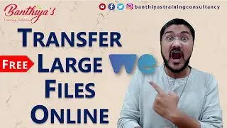Transfer Large Files Online Free | WeTransfer Review | Hindi