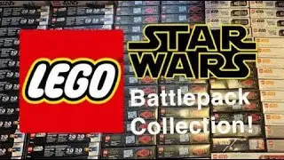 Massive LEGO Star Wars Battlepack Collection - Over 200 SEALED Sets!