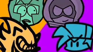 Double Chaos (FNF Duet) (Fleetway and Prof. Chaos VS. Mysterion and Boyfriend)