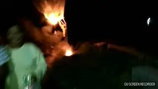 Tradisi Balon lebaran 1439H Malam hari 
