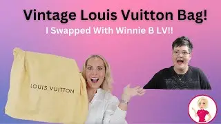 Vintage Louis Vuitton Bag! I Swapped With @WinnieBeeLV!!