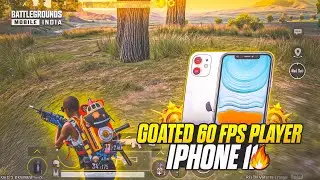 GOATED 60 FPS PLAYER 🔱 IPHONE 11 [ BGMI ]