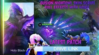 GUSION Collector Skin Script (No Password)Full Effects With Back Up File (Full Effects&Sounds)
