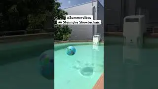 #Summervibes @ Steinigke Showtechnic #34°C #RooftopPool #Waldbüttelbrunn