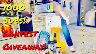 1000 YouTube Subscribers Contest Giveaway Details!