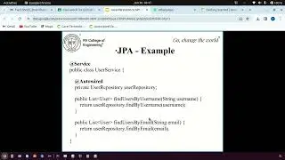 Spring boot hibernate JPA part1