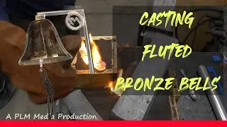 Casting fluted bronze bells