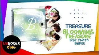 TREASURE 트레저 || BLOOMING TREASURE || DISK PHOTO BINDER || KPOP MERCH UNBOXING