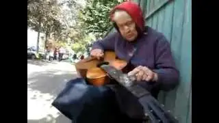 бабуля жжет