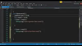 Unity C# Beginner Tutorials - If Statements in Unity #5