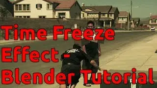 Time Freeze Effect - Blender Tutorial