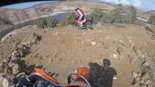 2016 KTM 500 EXC - Riding Near The Dam