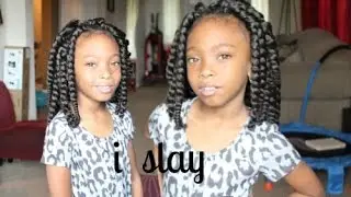 KIDS Back To School CROCHET HAIRSTYLE