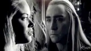 Thranduil and his wife ● Tears of an angel
