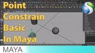 Autodesk Maya Point Constrain Basic