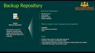 Veeam Backup & Replication — Backup Storage Best Practices