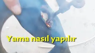 Lastik yaması nasıl yapılır.
