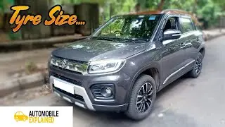Vitara brezza 2021 Tyre size (LXI, Vxi, Ldi, Vdi, Zdi, Zxi, Zxi plus, Zdi plus variants)