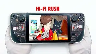 Steam Deck Gameplay - Hi-Fi RUSH  | 1080p - Intel XeSS - SteamOS