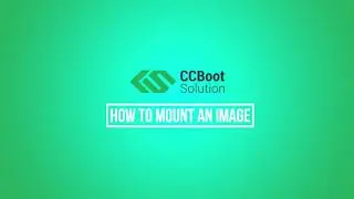 CCBootCloud : How to mount an image from server