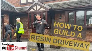 How To Build A Resin Driveway - Step By Step - Resin Install