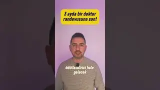 DOKTORLARLA İLGİLİ ÖNEMLİ DEĞİŞİKLİK❗️