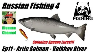 Russian Fishing 4- Ep11 - Artic Salmon Volkhov River