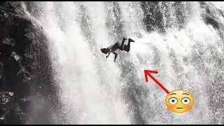 Saltos en piscinas naturales 🤸‍♂️ arriesgados y espectaculares  🤞 pero alucinantes.