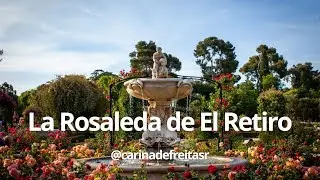 Madrid Walking Tour: La Rosaleda de El Retiro I 4K I Día