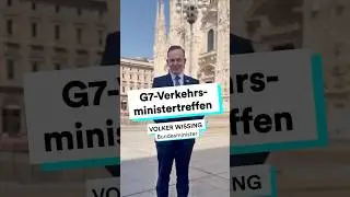 G7-Verkehrsministertreffen in Mailand | #Wissing