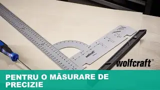 Unealta perfectă pentru măsurare, trasare și măsurarea unghiurilor  | wolfcraft