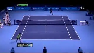 Federer Ferrer London 2012 12