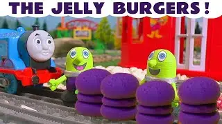 Funny Funlings McDonalds Jelly Burger Story with Thomas The Train