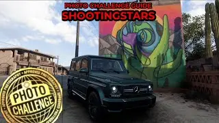 Forza Horizon 5 - Photo Challenge Guide - SHOOTINGSTARS - Star 27's Mural in Mulege