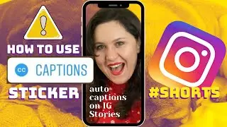 New feature ALERT! AUTO GENERATED CAPTIONS on Instagram Stories: learn how to use it! 