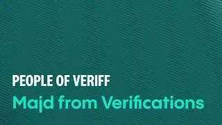 Majd from Verifications | People of Veriff