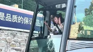 Let you learn to drive the AOLITE  BL90-25 backhoe loader in half an hour