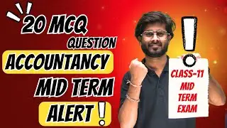 📘 Class 11 Accountancy | Top 20 Most Important MCQs | Commerce Exam Preparation 2025