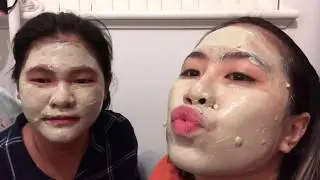 HOW TO USE INDIAN AZTEC CLAY MASK & REVIEW + GIRL FRIEND TAG👅 (pauso) | Abi Rae
