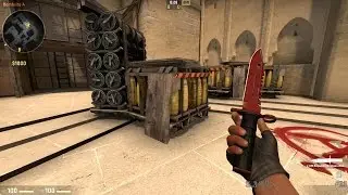 Как выбросить нож в CSGO ???