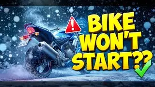 Bike Won’t Start in Winter? ❄️ 100% Working Cold Start Fix | Easy Step-by-Step Guide