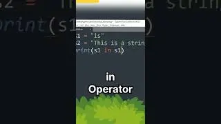 Membership Operator - 