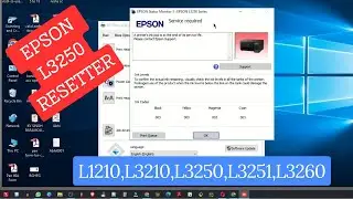 Epson l1210 l3260 l5290 resetter