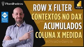Power BI (desktop) - Row Context X Filter Context - Acumulado Geral