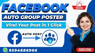 Facebook Auto Group Poster | Facebook Group Poster Software 2022