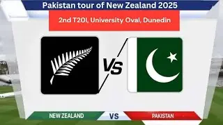 Live Preview: 2nd T20I New Zealand Vs Pakistan at University Oval Dunedin