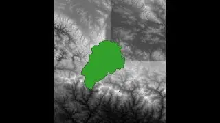 How to merge multiple DEM file and clip required area only|| Working with raster file in QGIS